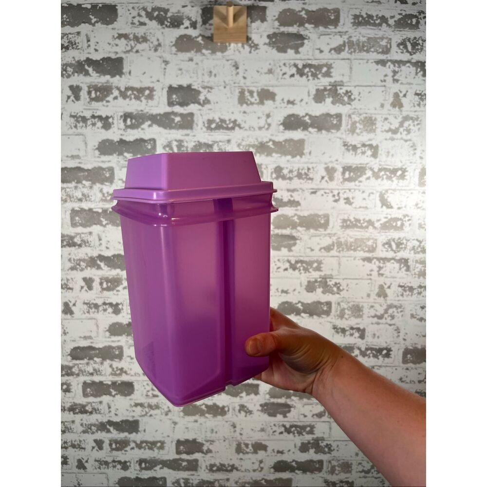 Tupperware | purple pickle container large